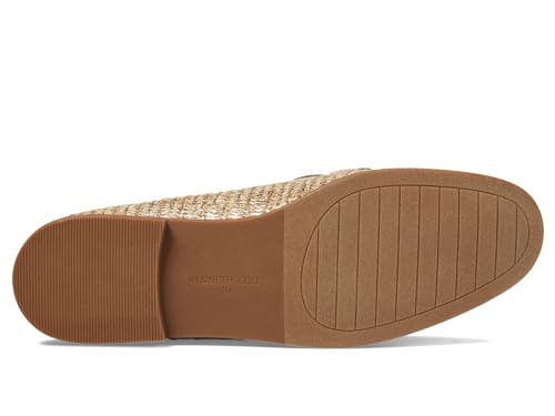 Kenneth Cole Women's Women's Linda BIT Loafer, Soft Gold Raffia, 11