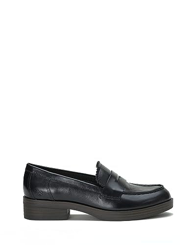 Lucky Brand Women's Floriss Loafer Flat, Natural/Black Leopard, 10