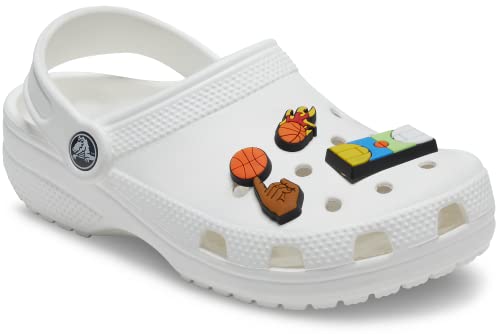 Crocs Jibbitz 3-Pack Shoe Charms | Jibbitz for Crocs, B Ball Bro, Small
