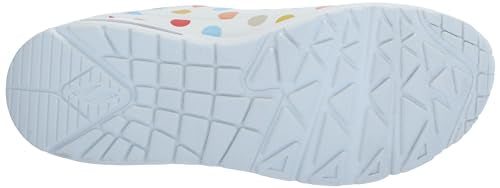 Skechers Women's UNO-Spotted AIR Sneaker, Black Multicolor, 10