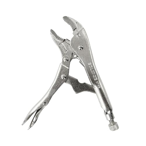 Eclipse Professional Tools E5WR 5 Inch Curved Jaw Locking Pliers with Wire Cutters (5" / 125mm)