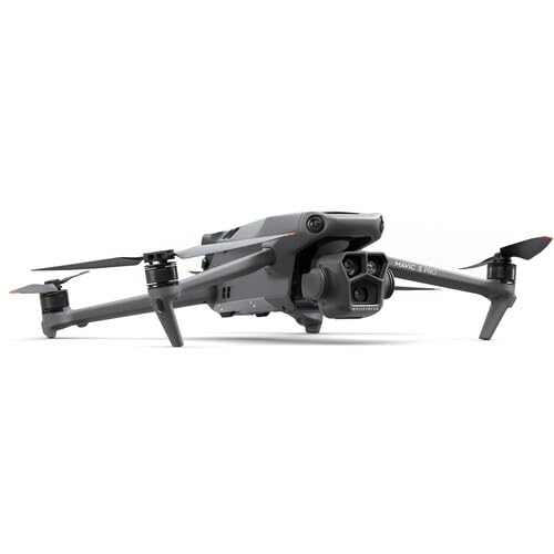 DJI Mavic 3 Pro with Fly More Combo DJI RC, Flagship Triple-Camera Drone with 4/3 CMOS Hasselblad Camera, with 3 Batteries, Charging Hub, 128 GB Micro SD Card Landing Pad, Waterproof Backpack and More