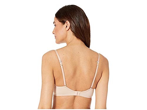 OnGossamer Women's Sleek Micro Everyday T-Shirt Bra Bra, Champagne, 32DD