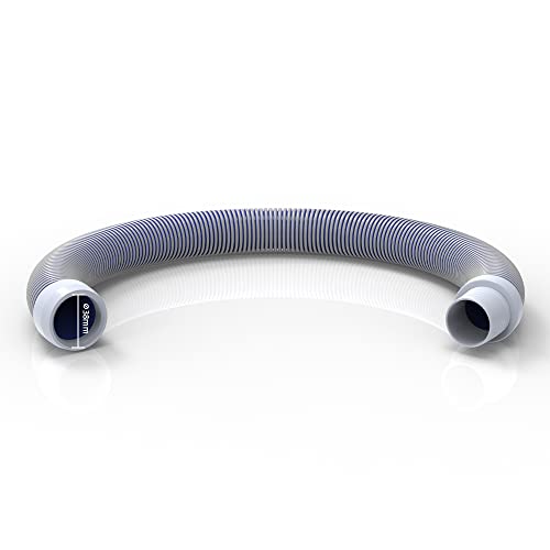 POOLWHALE Professional Swimming Pool Vacuum Cleaner Hose -1.5” 8 Piece Hoses, Perfect Vacuum Extension/Replacement - Compatible with all Major Automatic Pool Cleaners