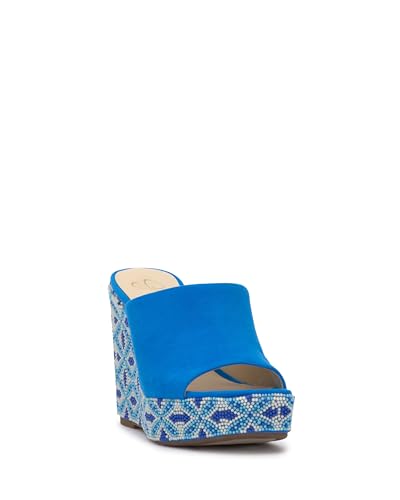 Jessica Simpson Women's SHANTELL4 Wedge Sandal, Tobacco, 11