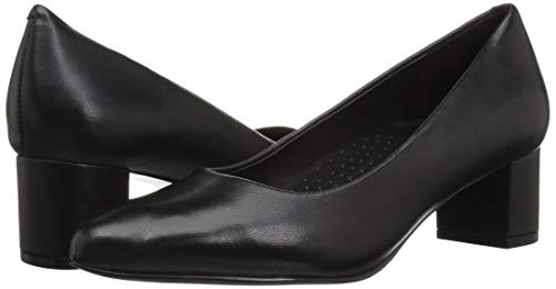 Trotters Kiera Black Patent 9