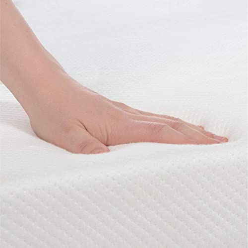 Milliard 4.5 Inch Memory Foam Replacement Mattress with Breathable, Waterproof and Washable Cover for Full Size Sleeper Sofa and Couch Beds (Sofa Not Included) - Full