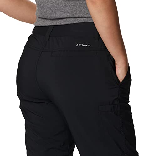 Columbia Women's Silver Ridge Utility Convertible Pant, Black, 14