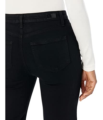 PAIGE Women's Leenah 32" high Rise Wide Leg in Black Shadow, 24