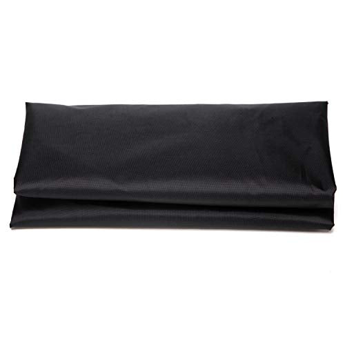 WOMACO Heavy Duty Patio Table Cover, Gas Firepit Cover Waterproof Outdoor Furniture Cover (31" x 31" x 24", Black)