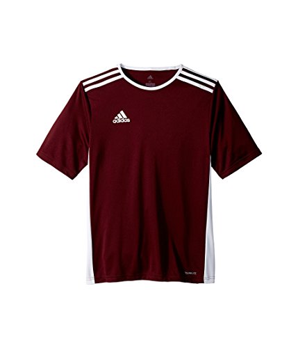 adidas Boys' Entrada 18 Jersey, Solar Yellow/White, X-Large