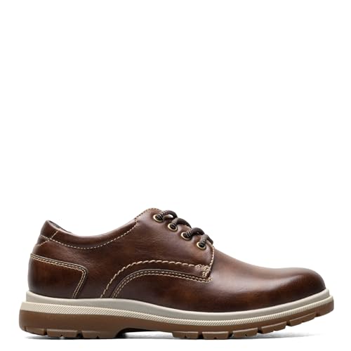 Florsheim Lookout Plain Toe Ox Jr Boys ToddlerYouth Oxford 3 M US Little Kid Chestnut