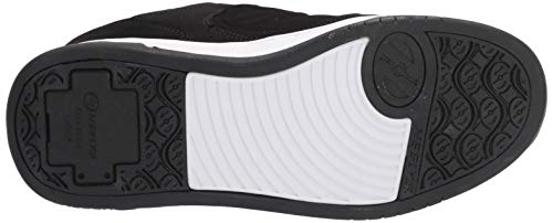 Heelys Low-Top Wheeled Heel Shoe, Black Multicolor, 5 US Unisex Big Kid
