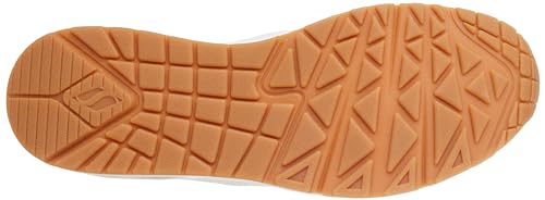 Skechers Women's Uno-Stand on Air Sneaker, Black/White, 9