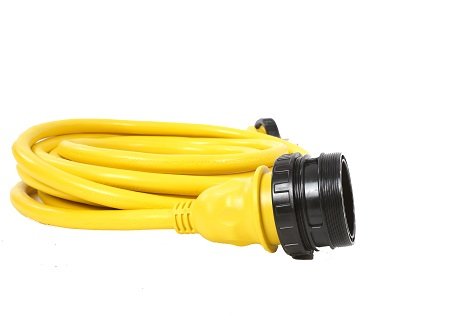 Amp Up Marine & RV Cords 125v 30 amp x 50' Marine Shore Power Boat Extension Cord, 50 ft - 21315