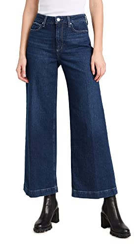 PAIGE Women's Harper 30" Gracie Lou Jeans, Gracie Lou, Blue, 27