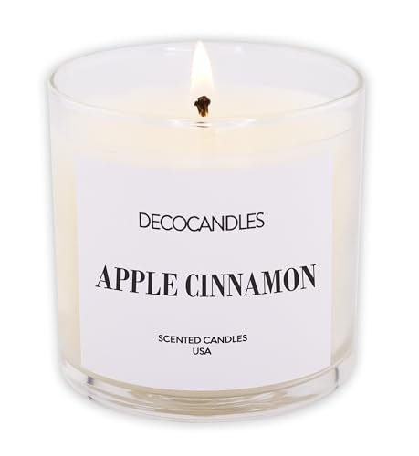 Urban Concepts by DECOCANDLES - Tobacco Vanilla - Highly Scented Soy Candle - Long Lasting - Hand Poured in USA (6 Oz.)