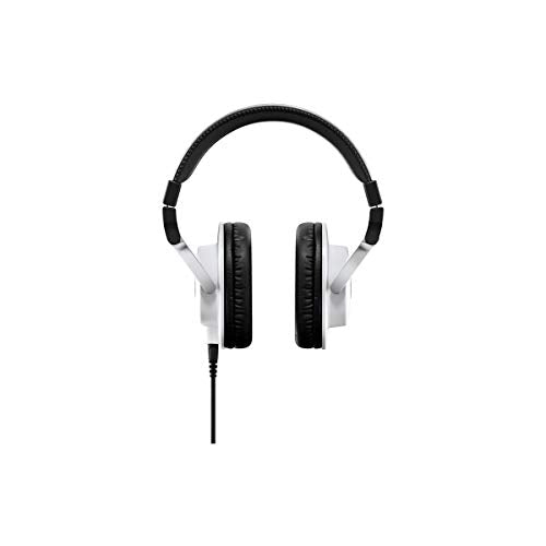 Yamaha HPH-MT5 Monitor Headphones, White, (HPH-MT5W)