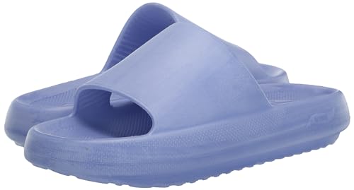 Skechers Women's Slide Sandal, Periwinkle, 7