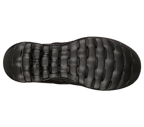 Skechers Women's Go Walk Lite-Queenly Loafer, Black, 8.5 M US