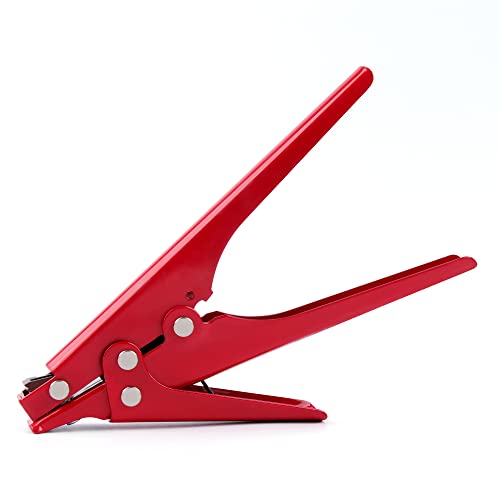 Knoweasy Zip Tie Tool and Tensioning and Cutting Tool for Plastic Nylon Cable Tie or Fasteners up to 0.37 Inches
