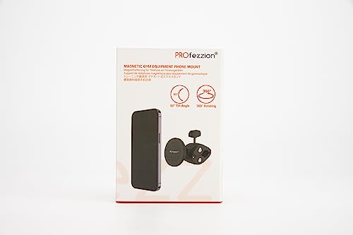 Phone Holder Mount Magnetic Accessories: Fitness Equipment Gym Motorcycle Handlebar, Exercise Bike, Treadmill, Stroller, Cart, for Magsafe iPhone 16 15 14 13 12 Plus Pro Max & All Phone Stand Clamp