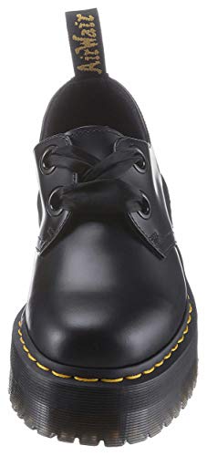 Dr. Martens Women's Holly Loafer Flat, Black Buttero, 5