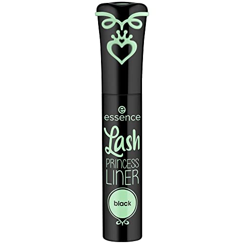 essence | Lash Princess Eyeliner Pen | Smudge Proof & Easy to Use | Vegan & Cruelty Free | Free From Parabens-Fragrance & Microplastic Particles (Black)