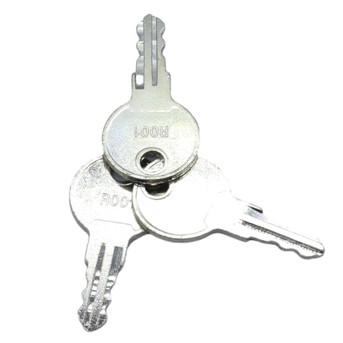 PLENTZOM R001 230012 RV Compartment Key Compatible with Southco Truck Rv Camper Trailer Baggage Door Lock Models (3)