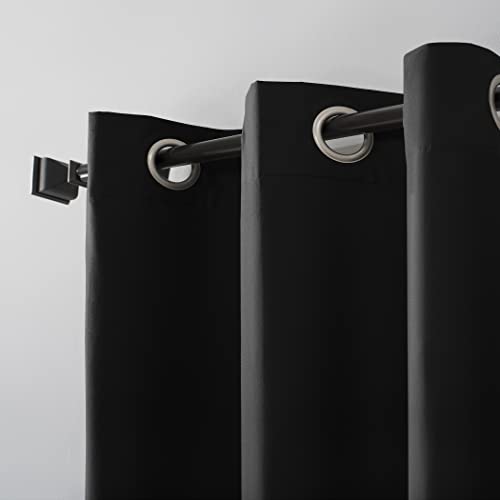 Sun Zero Cyrus Thermal 100% Blackout Grommet Curtain Single Panel
