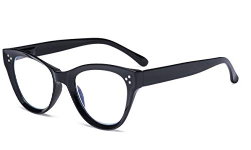 Eyekepper Large Cateye Design Reading Glasses Oversized Readers for Women Reading - Tortoise +2.75