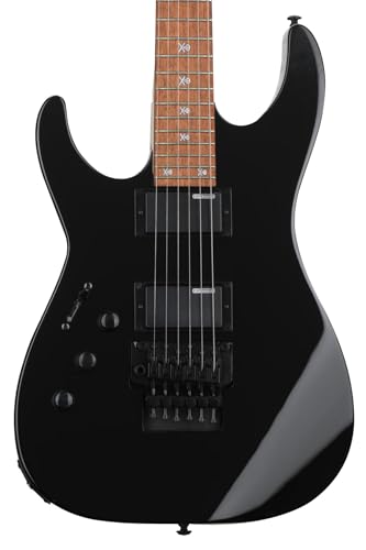 ESP LTD KH-202 Signature Series Kirk Hammett Left-Handed Electric Guitar, Black