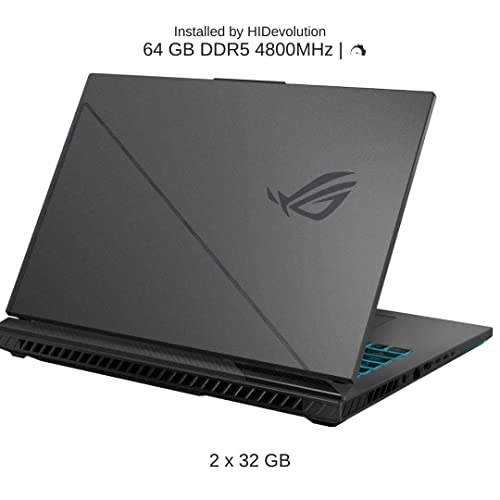 HIDevolution ASUS ROG Strix G18 G814JI 18" QHD+ 240Hz, 2.2 GHz i9-13980HX, RTX 4070, 64 GB DDR5 RAM, 4 TB PCIe SSD, Windows 11 Pro
