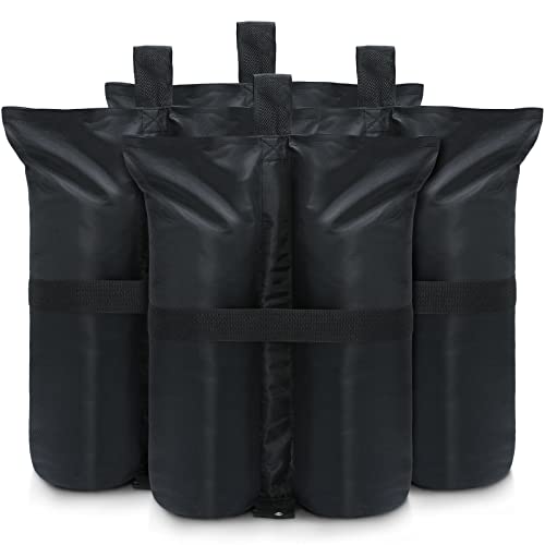 ABCCANOPY Heavy Duty Weight Bags, Black(115lb)