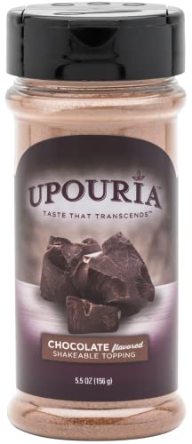 Upouria Chocolate Flavored Shakeable Topping 5.5 Ounce - (Pack of 2)