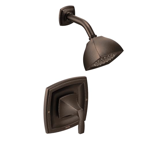 Moen T2692ORB Voss Posi-Temp Pressure Balancing Shower Trim Kit, Valve Required, Oil Rubbed Bronze