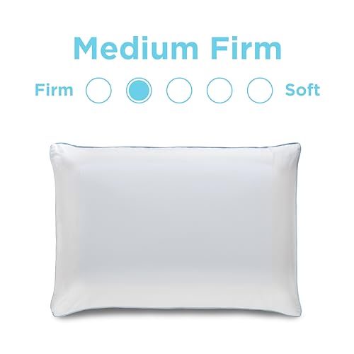 Tempur-Pedic TEMPUR-Cloud Dual Cooling Pillow, Queen, White