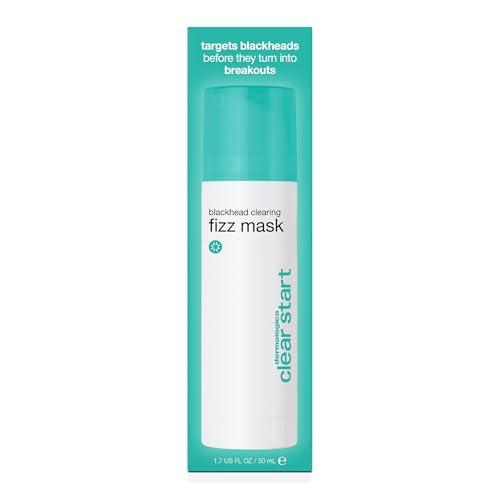 Dermalogica Clear Start Blackhead Clearing Fizz Mask (1.7 Fl Oz) Purifying Pore Cleansing Mask with Kaolin Clay and Sulfur - Absorbs Excess Oil To Purify Skin