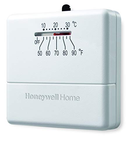 Honeywell Home CT33A1009/E1 CT33A Economy Millivolt Non-Programmable Thermostat, White