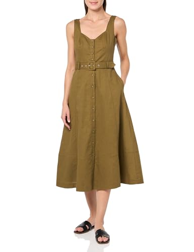 PAIGE Women's ARIENNE Dress, Military Green