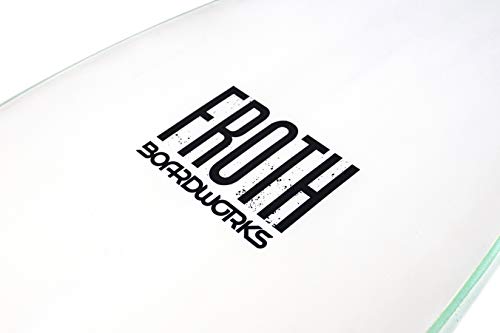 Boardworks Froth! | Soft Top Surfboard | 3 Fins | Wake Surfboard | 5' | Mint