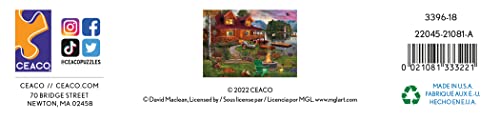 Ceaco - David MacLean - Cottage Retreat - 1000 Piece Jigsaw Puzzle