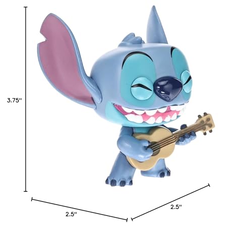 Funko Pop Disney: Lilo & Stitch - Stitch with Ukelele - Collectable Vinyl Figure - Gift Idea - Official Merchandise - Toys for Kids & Adults - Cartoon/Animation Fans - Model Figure for Collectors