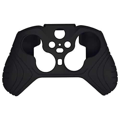 PlayVital Samurai Edition Anti Slip Silicone Case Cover for Xbox Elite Wireless Controller Series 2 Core, Ergonomic Soft Rubber Skin Protector for Xbox Elite Series 2 with Thumb Grip Caps - Purple