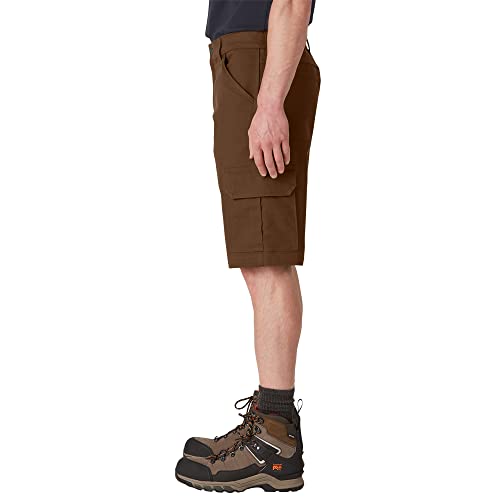 Dickies mens Duratech Ranger Duck Shorts, 11 in Work Utility Shorts, Black, 30 US