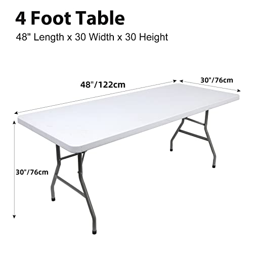 BDDC Table Covers for 8 Foot Tables, Spandex Table Covers 8ft, Light Purple Table Cloths Rectangle 8ft for Events, Wedding, Banquets & Parties