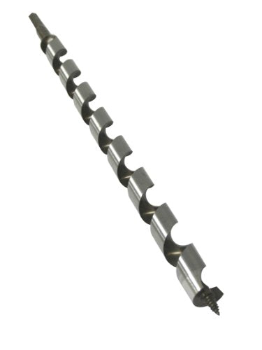 Greenlee 66PT-1 Nail Eater Bit with Self-Feeding Screw Point, 1 x 18 Steel Nail Eater Drill Bit with 7/16" Hexagonal Shank