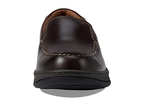 Florsheim Boy's Central Jr. Moc Toe Venetian Loafer (Toddler/Little Kid/Big Kid) Black 2 Medium