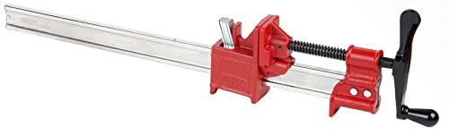 BESSEY IBEAM24, 24 In. Heavy Duty IBEAM Clamp, Red/Silver
