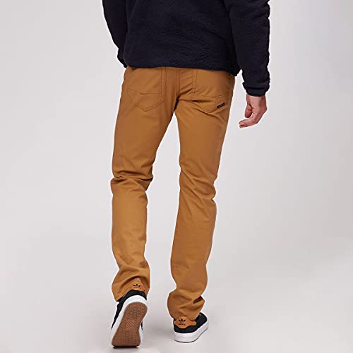 prAna Men's Ulterior Pant Slim, Embark Brown, 36W x 30L